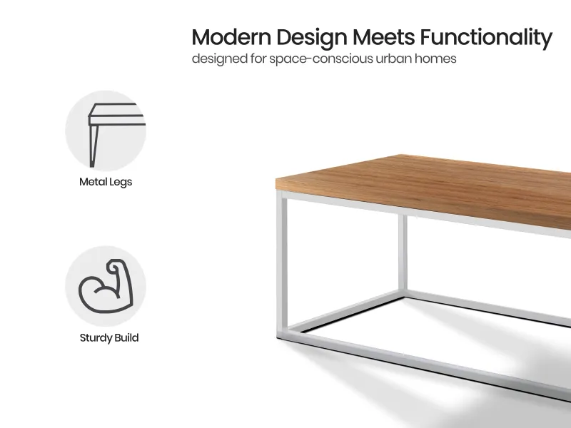 Erica Engineered Wood Center Table